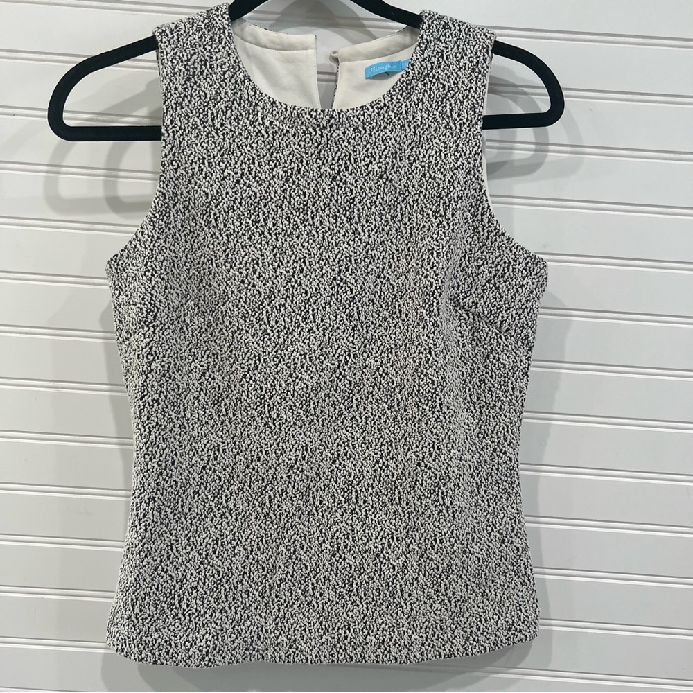 J. McLaughlin Sleeveless Textured Top